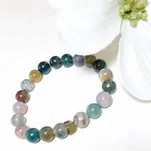 🎋Indian Agate “Protection” Bracelet